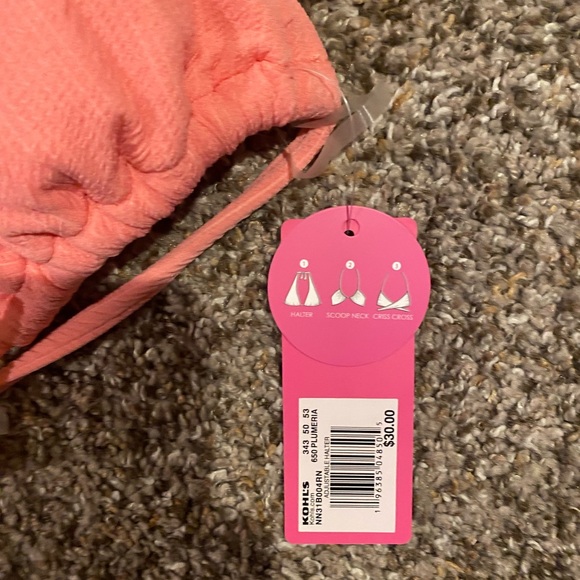 Juniors' Ninety-Nine Degrees° Multi-Way Triangle Bikini Top. - Picture 7 of 7